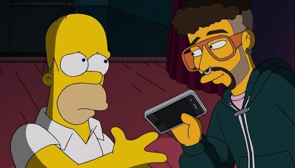 Los Simpson lo vuelven a hacer: "predicen" incidente de Bad Bunny con una fan. (Foto: Captura de YouTube)
