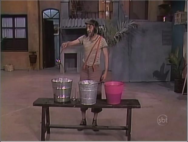 The perfect meal for Chavo del 8 was a ham cake and some fresh water.  In some episodes, the character was selling this drink.