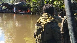 Loreto: destruyen dragas de minería ilegal que eran utilizadas en plena cuarentena