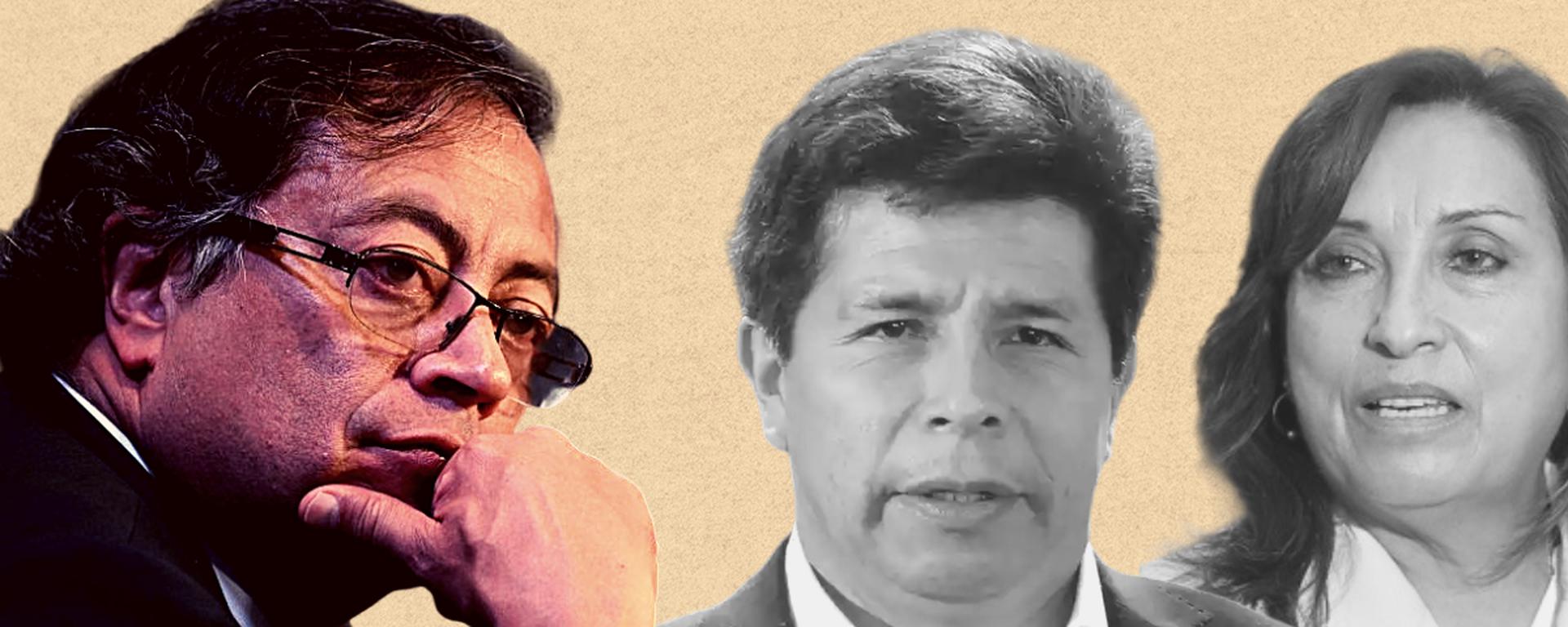 Tantas veces Gustavo Petro: ¿Qué dijo sobre Pedro Castillo y el Perú desde el golpe de Estado?