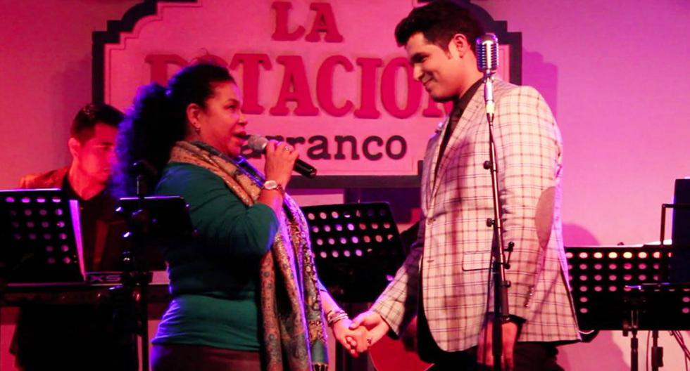 Eva Ayllón compartió escenario con Jair Mendoza, su pupilo en La Voz Perú y que este miércoles se lanzó como cantante. (Foto: Difusión)