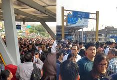 Metropolitano: Bus descompuesto causó demoras de hasta 40 minutos en el servicio | VIDEO 