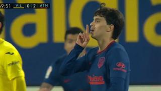 Atlético de Madrid vs. Villarreal: Joao Félix sentenció triunfo ‘colchonero’ y pidió silencio con rabia | VIDEO 
