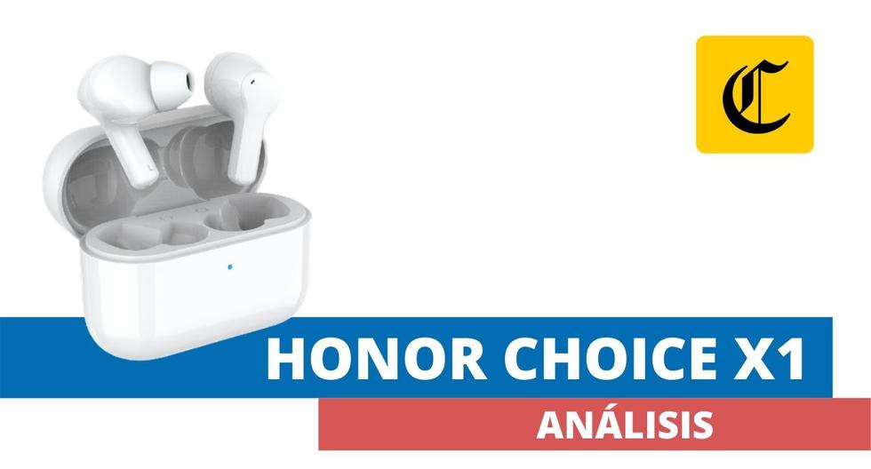 Los Honor Choice TWS Earbuds X1 entran con fuerza a competir en el difícil segmento de los audífonos inalámbricos de bajo precio y altas prestaciones. (El Comercio)