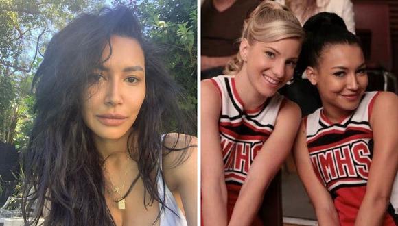 Heather Morris y Naya Rivera se mostraron muy amigas desde el inicio de las grabaciones de "Glee". (@nayarivera / Captura de pantalla).