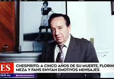 Florinda Meza dedicó emotivo mensaje a “Chespirito” a cinco años de su muerte