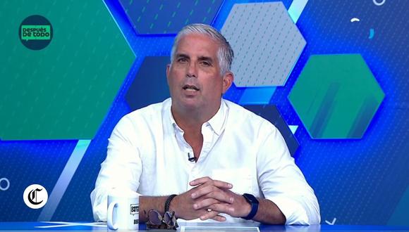 Diego Rebagliati ofreció unas declaraciones tras las acusaciones de Jean Deza en su contra. Captura: Movistar Deportes