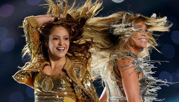 Shakira y Jennifer López brillaron en el Super Bowl. (Foto: Reuters)