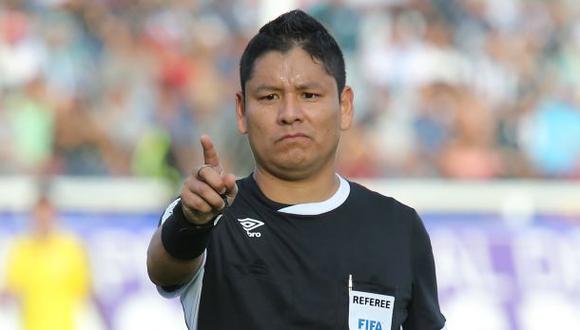 Joel Alarcón, el árbitro de la polémica. (Foto: USI)