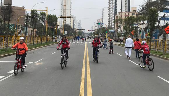 Cada segundo domingo de mes se abrirá la avenida Brasil al tránsito en bicicleta y para deportistas. (Foto: Difusión)