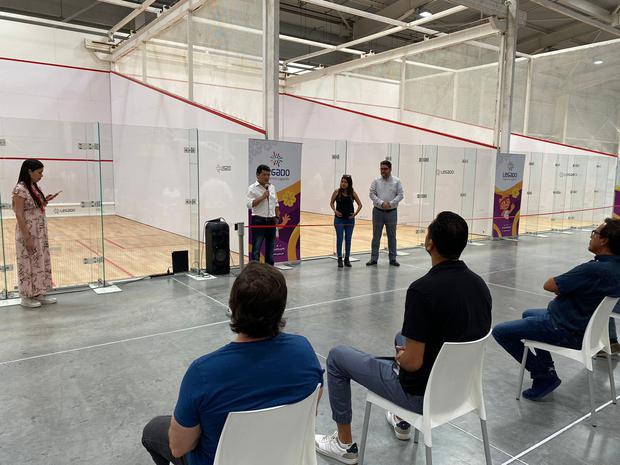 Squash courts in Villa El Salvador.  (Photo: Legacy)