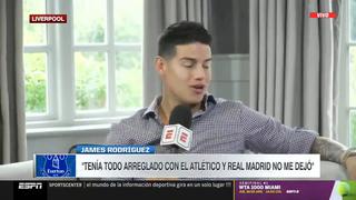 James Rodríguez y su pase frustrado al Atlético de Madrid: “Habrá que preguntarle a Florentino Pérez” | VIDEO