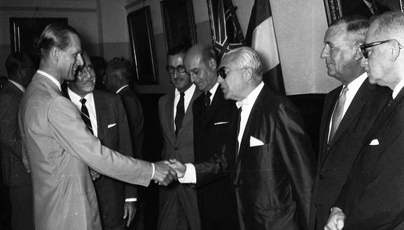 El 23 de febrero de 1962, el príncipe Felipe, duque de Edimburgo, visitó la Cámara de Comercio de Lima. (Foto: Archivo Histórico El Comercio)