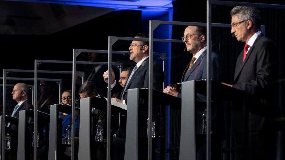 The electoral debates were characterized by the moderate proposals of the candidates.  (GETTY IMAGES).