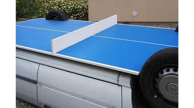 De auto a mesa de ping pong: Mira este original proyecto - 2
