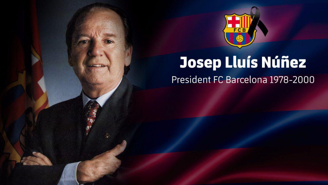 Barcelona: murió Josep Núñez, el ex presidente blaugrana que llevó a Maradona al cuadro culé. (Foto: AFP)