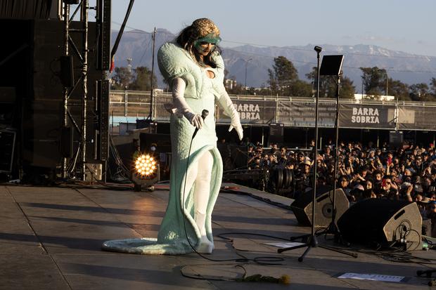 Björk en Primavera Sound Santiago.