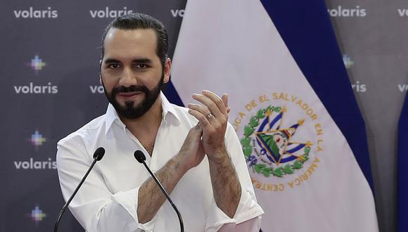 El presidente de El Salvador, Nayib Bukele. (EFE).