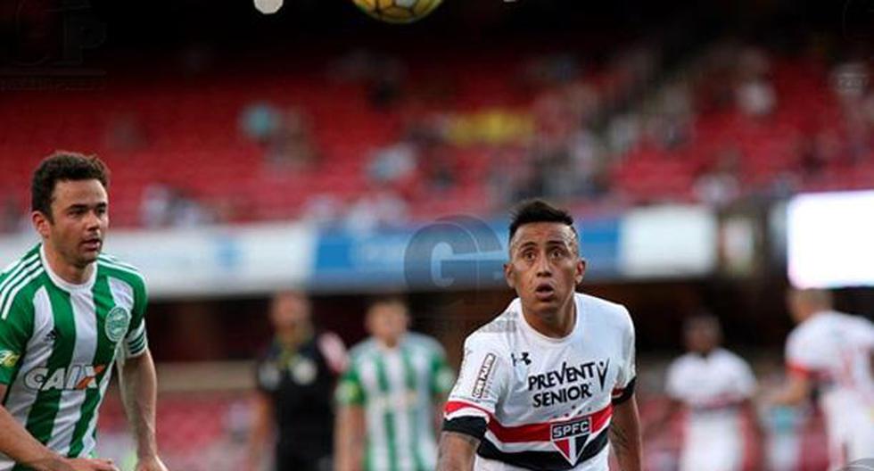 Aún no esta confirmada la presencia de Christian Cueva en el Sao Paulo vs Figueirense. (Foto: Foto: Gazeta Press)