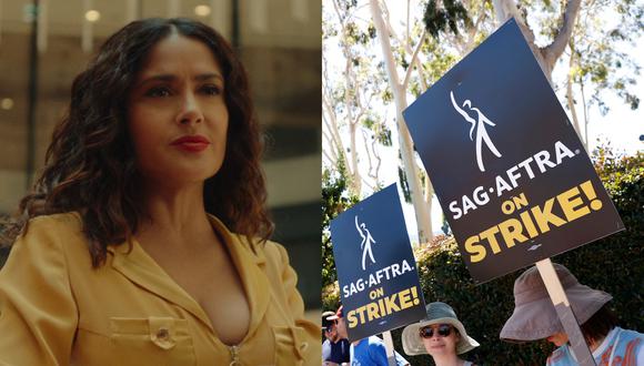 Episodio de "Black Mirror" se vuelve realidad en la huelga de actores de Hollywood.  (Fotos: Netflix/AFP)