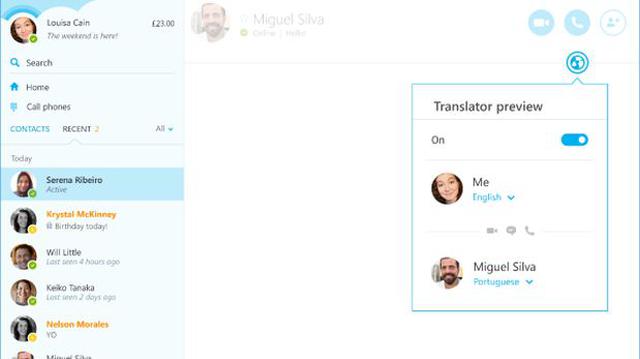 Skype Translator ya está disponible para los Windows - 2