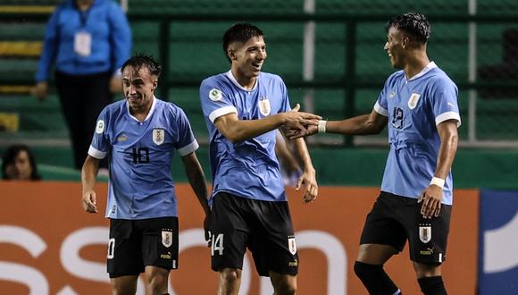 Chile perdió 0-3 ante Uruguay por la fecha 2 del grupo B del Sudamericano Sub 20 Colombia 2023. (Foto: CONMEBOL)