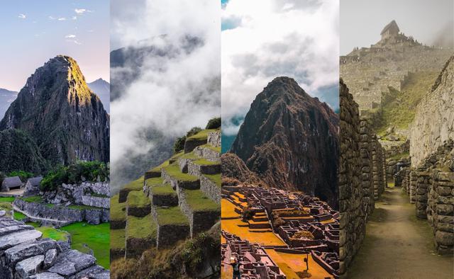Machu Picchu, la antigua ciudadela inca situada en Cusco, fue construida en el siglo XV y perdida para el mundo durante siglos, por lo que considerada hoy como un tesoro arqueológico y cultural de gran importancia. Con sus impresionantes estructuras de piedra, su ubicación en lo alto de una montaña y su entorno natural asombroso, Machu Picchu se ha convertido en un destino turístico emblemático y en un testimonio vivo del ingenio y la grandeza de la civilización inca. (Fotos: collage)
