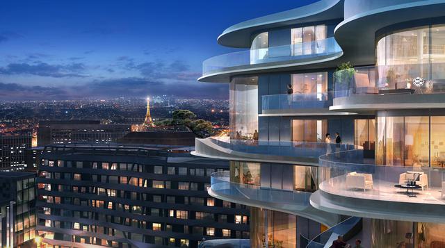 Un edificio con curvas promete darle un toque moderno a París - 2