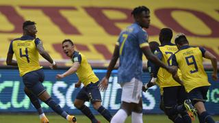 Ecuador goleó 6-1 a Colombia por Eliminatorias Qatar 2022