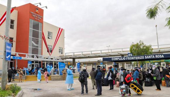 El transporte terrestre de Tacna hacia Arica (Chile) quedó nuevamente cancelado. | Foto. GEC