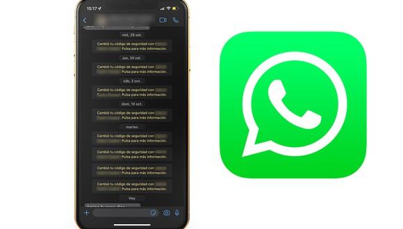 Conoce el método para eliminar el mensaje de cambio de código de seguridad en WhatsApp. (Foto: MAG)