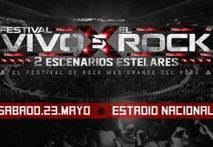 Vivo X el Rock: Conoce a las 20 bandas que estarán presentes