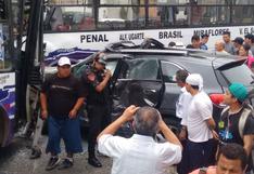 Magdalena: triple choque en avenida Brasil deja al menos 10 heridos | VIDEO