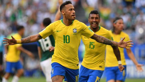 Selección de Brasil. (Foto: AFP)