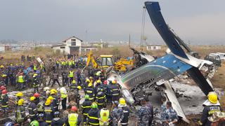Nepal: Al menos 49 muertos tras estrellarse avión en Katmandú