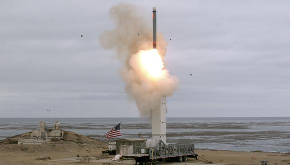 El 18 de agosto, el Departamento de Defensa de EE.UU. realizó una prueba de vuelo de un misil de crucero lanzado en tierra convencionalmente configurado en California. (Foto: AFP)