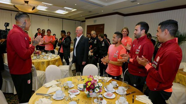 PPK con la selección peruana: así fue encuentro con jugadores - 3