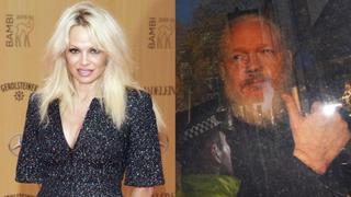 Pamela Anderson explota en Twitter por detención de Julian Assange