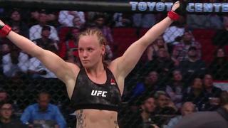 Valentina Shevchenko venció por nocaut técnico a Katlyn Chookagian en lucha de la UFC 247, válida por el título mosca femenino | VIDEO