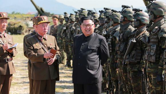 Kim Jong-un, líder de Corea del Norte. (Foto: AFP)