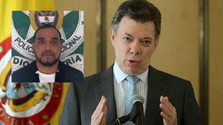 Presidente Santos destacó captura de 'Caracol' en Colombia