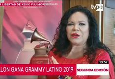 Latin Grammy 2019: Eva Ayllón recibió premio a la excelencia musical