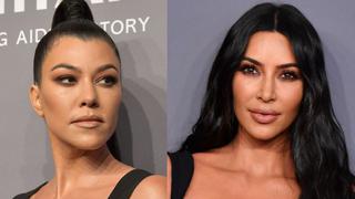 Kim Kardashian y su hermana Kourtney sorprendieron en gala amFAR 2019