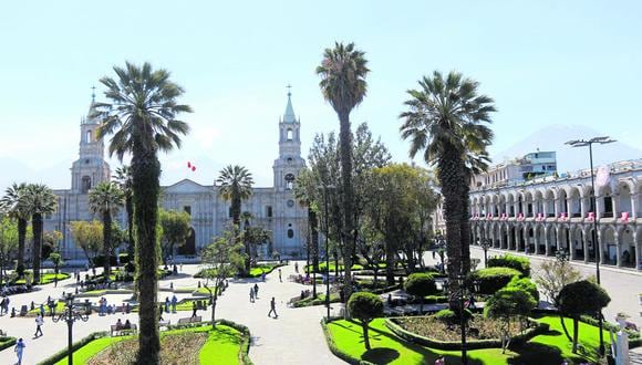 Plaza de Armas de Arequipa. (Foto: GEC)