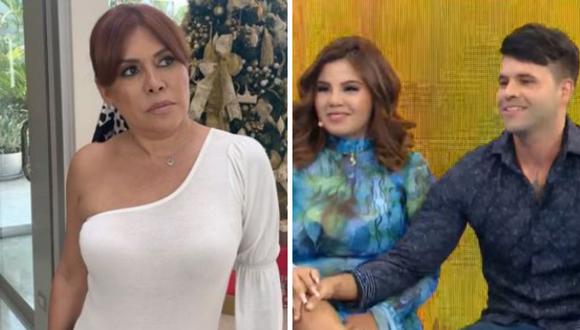 Magaly criticó a Kevin Salas tras revelar que ahora es representante de Estrella Torres. (Foto: Instagram / captura ATV)