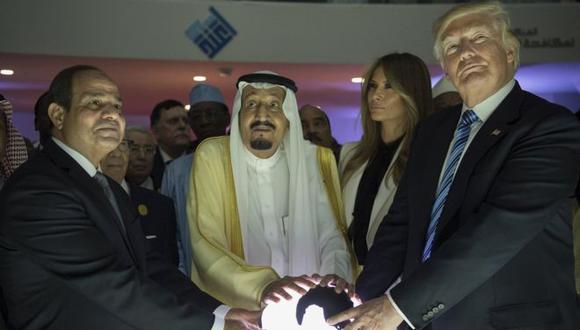Trump visitó Arabia Saudita en su primer viaje como presidente de Estados Unidos.