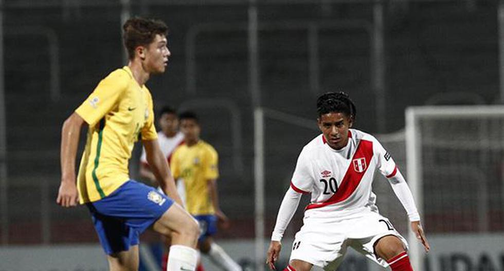 Perú cayó goleado ante Brasil por el Sudamericano Sub 15. (Foto: Facebook FPF) (Video: YouTube)