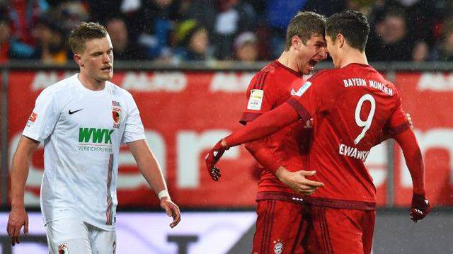 Bayern Múnich derrotó 3-1 a Augsburgo por Bundesliga - 1