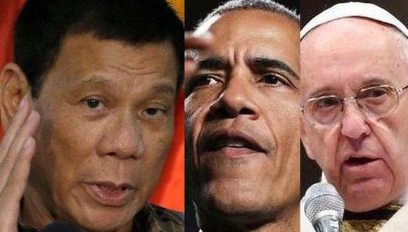 Duterte, el presidente filipino que insultó al papa y a Obama