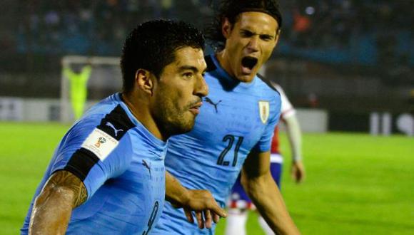 Suárez y Cavani felicitan a la selección uruguaya Sub-20